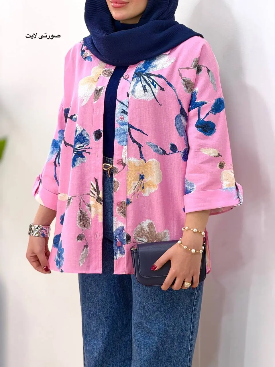 تونیک مانتویی لینن آیسو گلاریس